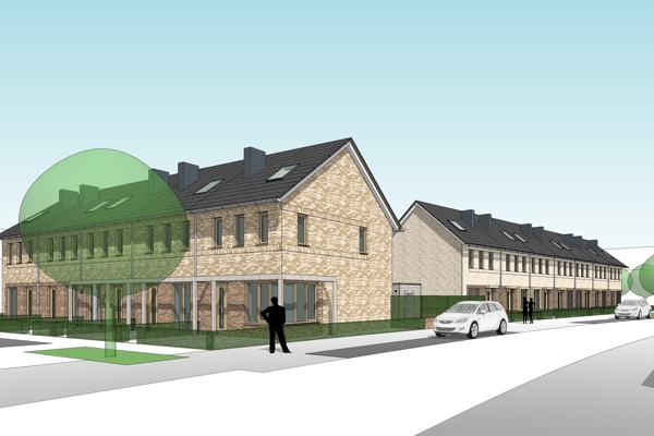 Breezicht Reede Artist Impression Laan